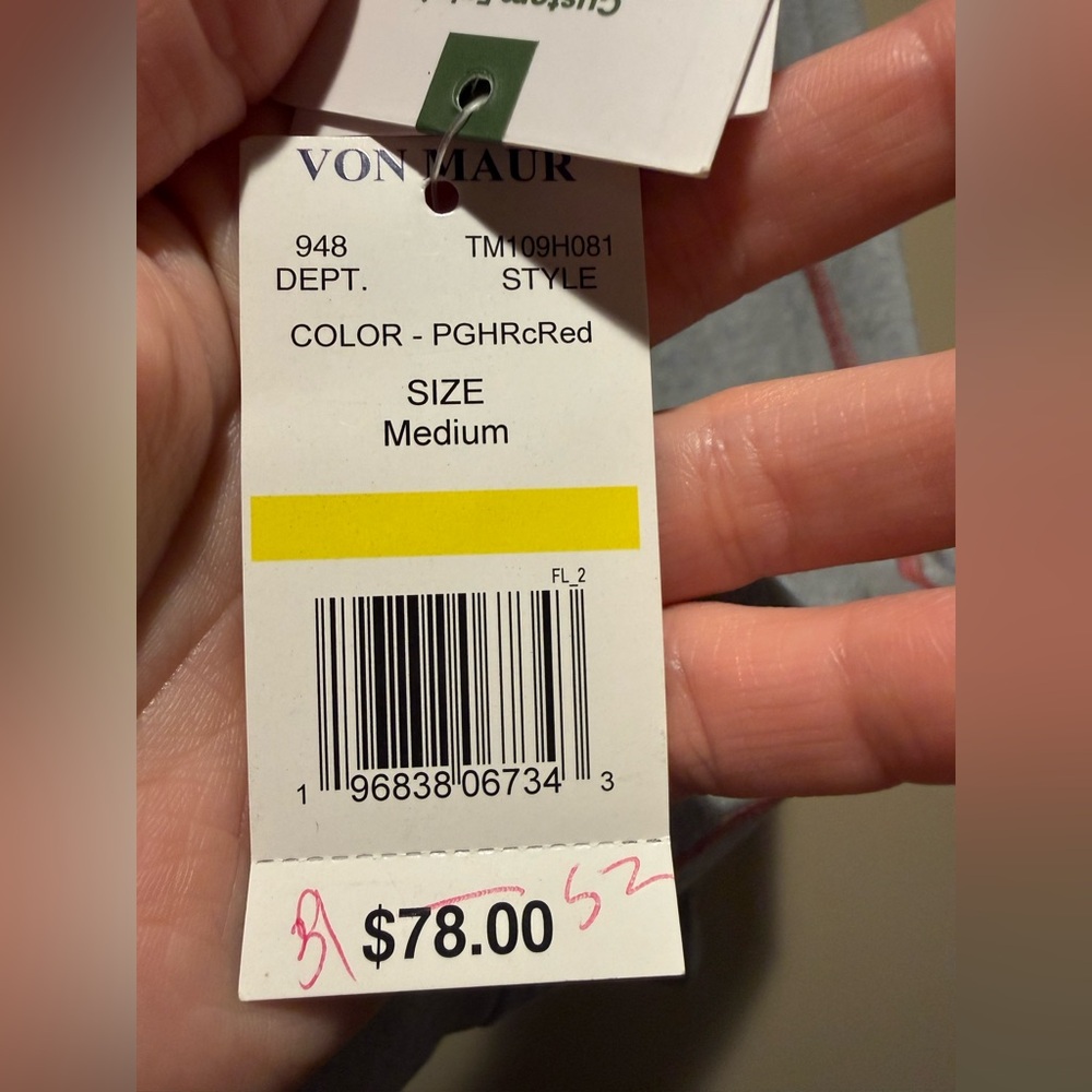 NWT Tasc Performance Pullover quarter zip Mens me… - image 6